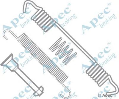 APEC BRAKING kit639 -  Комплектующие, тормозная колодка